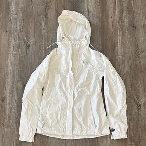 Columbia Women's White Rain Jacket